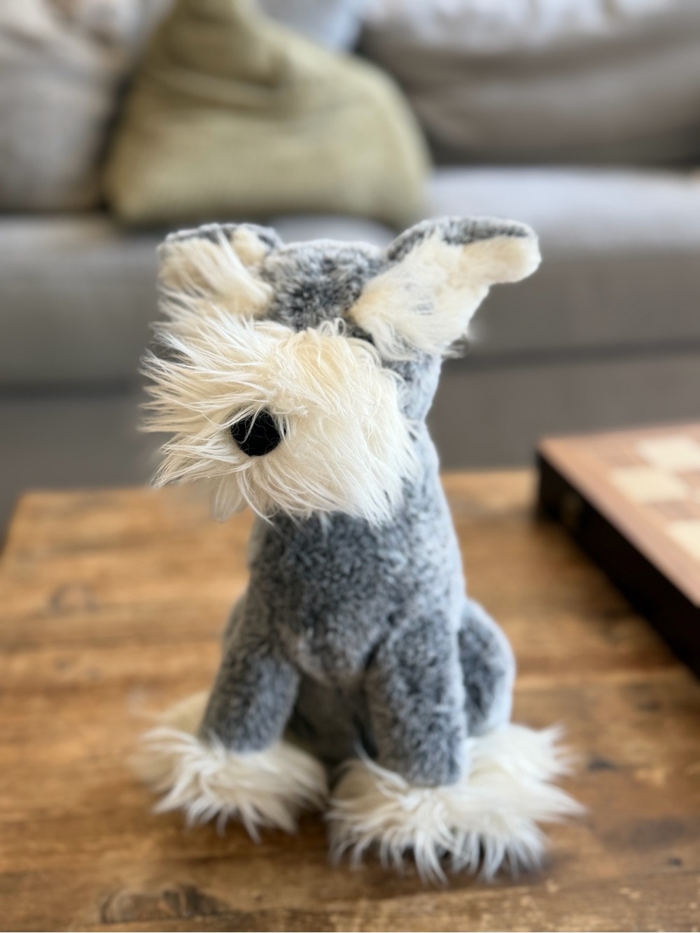 Jellycat Lawrence Schnauzer (RETIRED) Like New